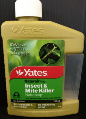 Insecticide - Yates Nature's Way Insect & Mite Killer Natrasoap 200ml